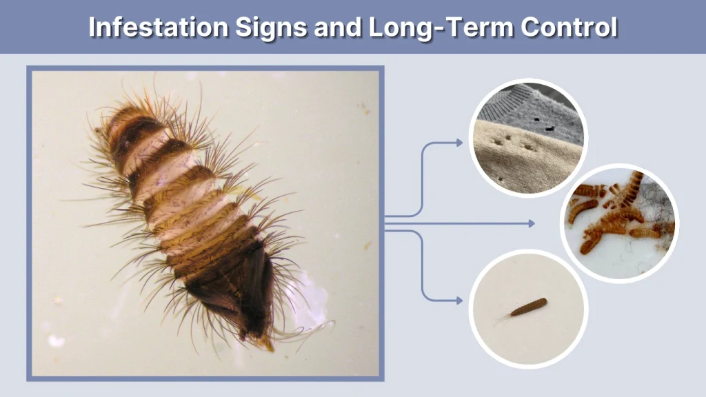Infestation Signs and Long-Term Control