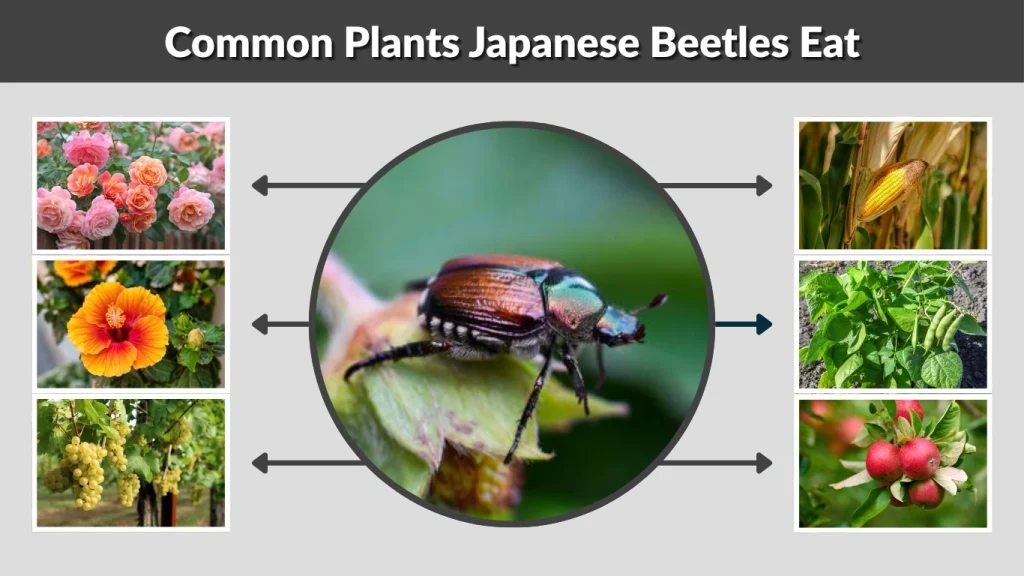 Common Plants Japanese Beetles Eat