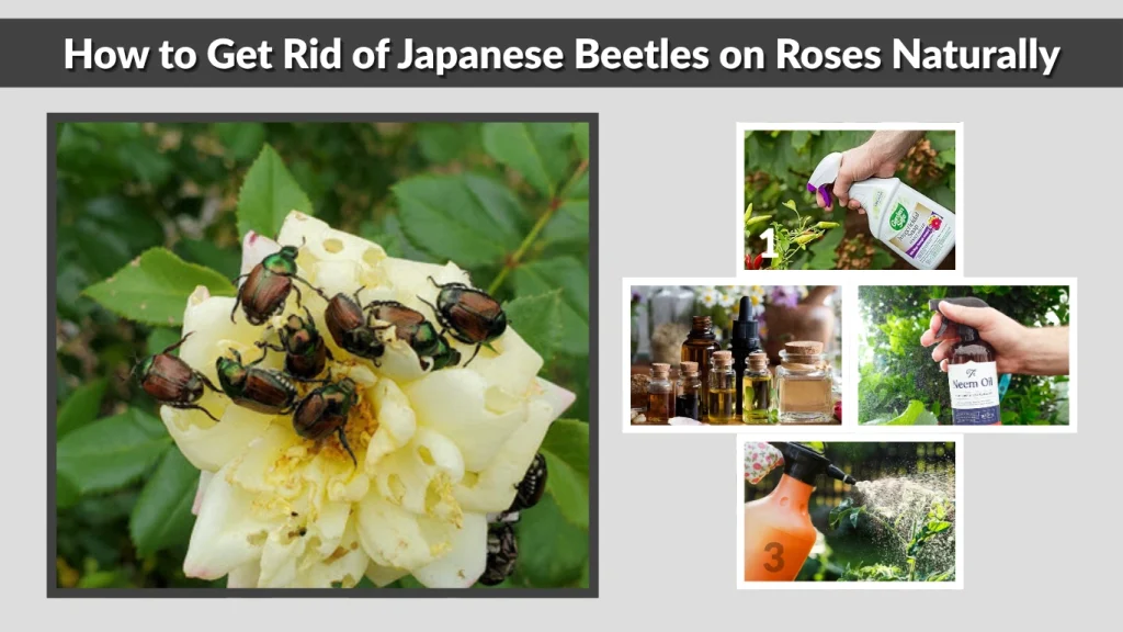 How to Get Rid of Japanese Beetles on Roses Naturally