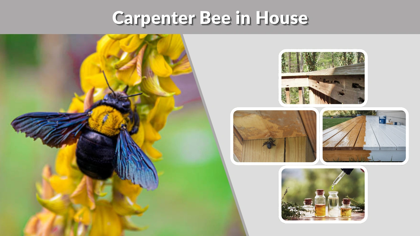 Carpenter Bee in House Protection and Prevention Guide