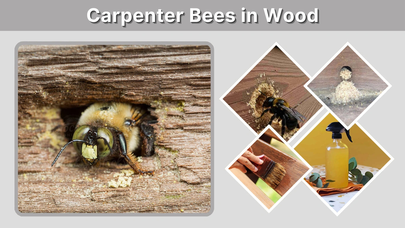 Carpenter Bees in Wood Damage, Prevention & Removal