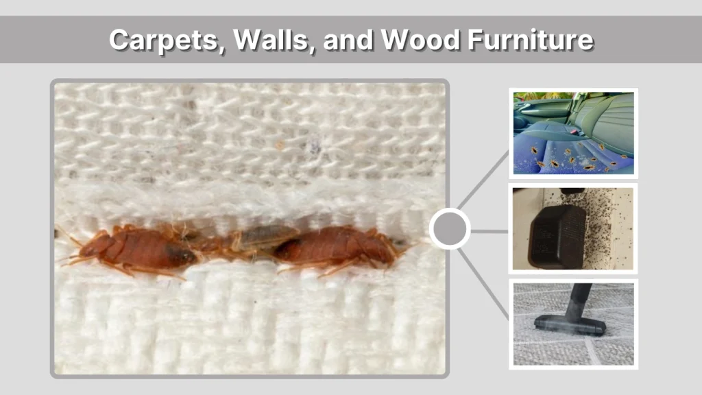 Carpets, Walls, and Wood Furniture