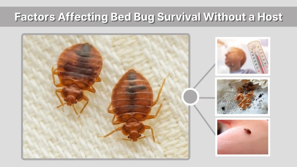 Factors Affecting Bed Bug Survival Without a Host