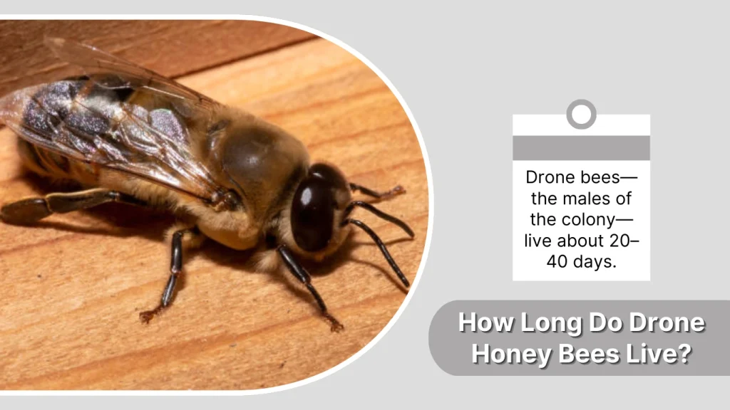 How Long Do Drone Honey Bees Live