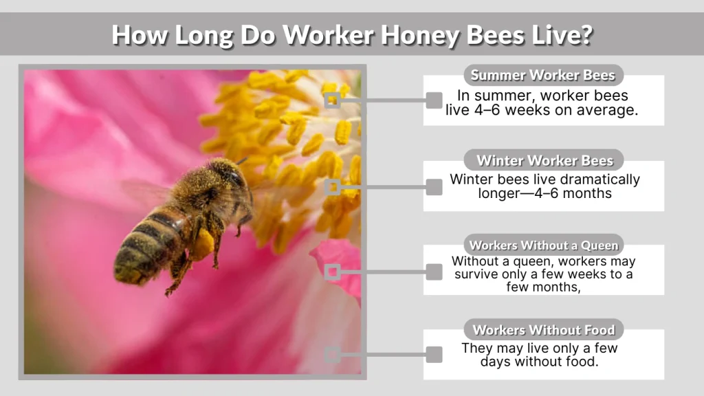 How Long Do Worker Honey Bees Live