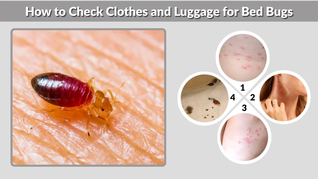 How to Check Clothes and Luggage for Bed Bugs