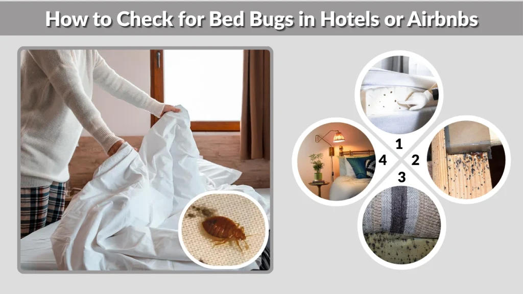 How to Check for Bed Bugs in Hotels or Airbnbs