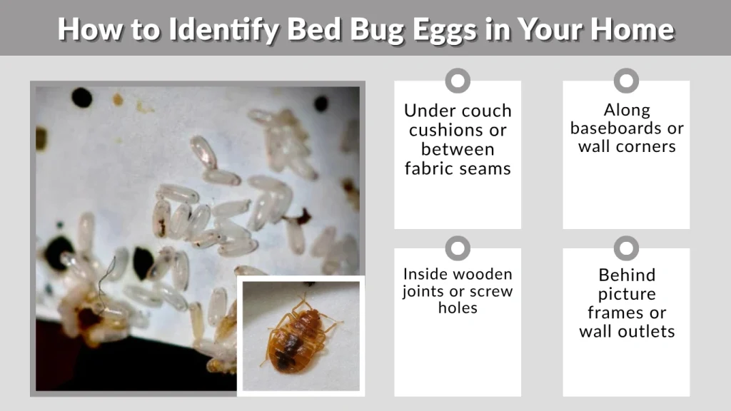 How to Identify Bed Bug Eggs in Your Home