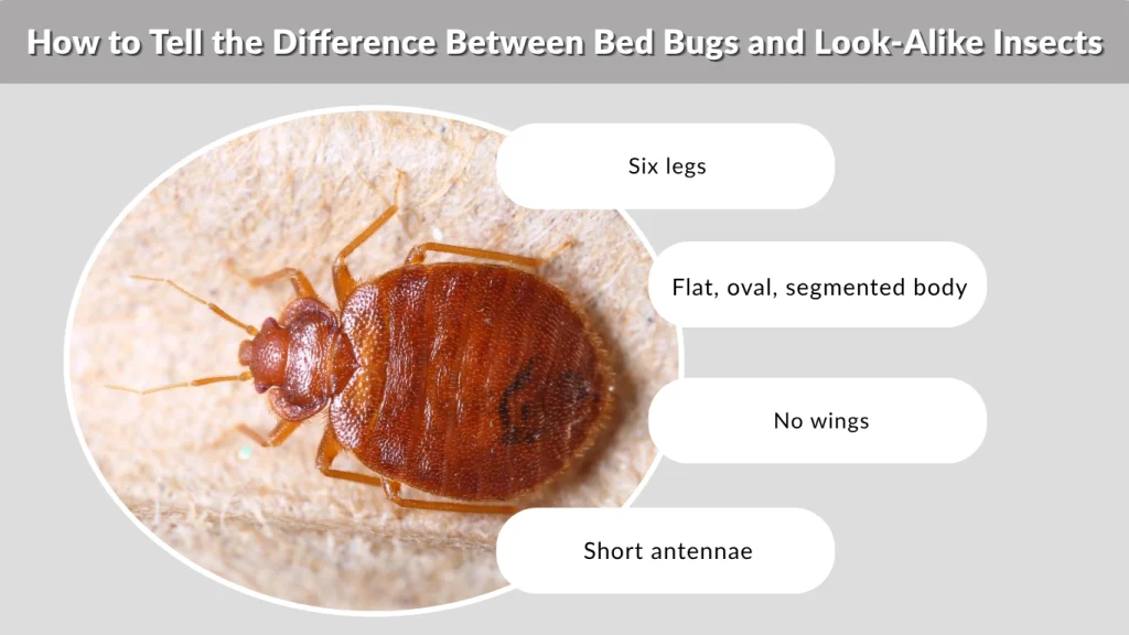 How to Tell the Difference Between Bed Bugs and Look-Alike Insects