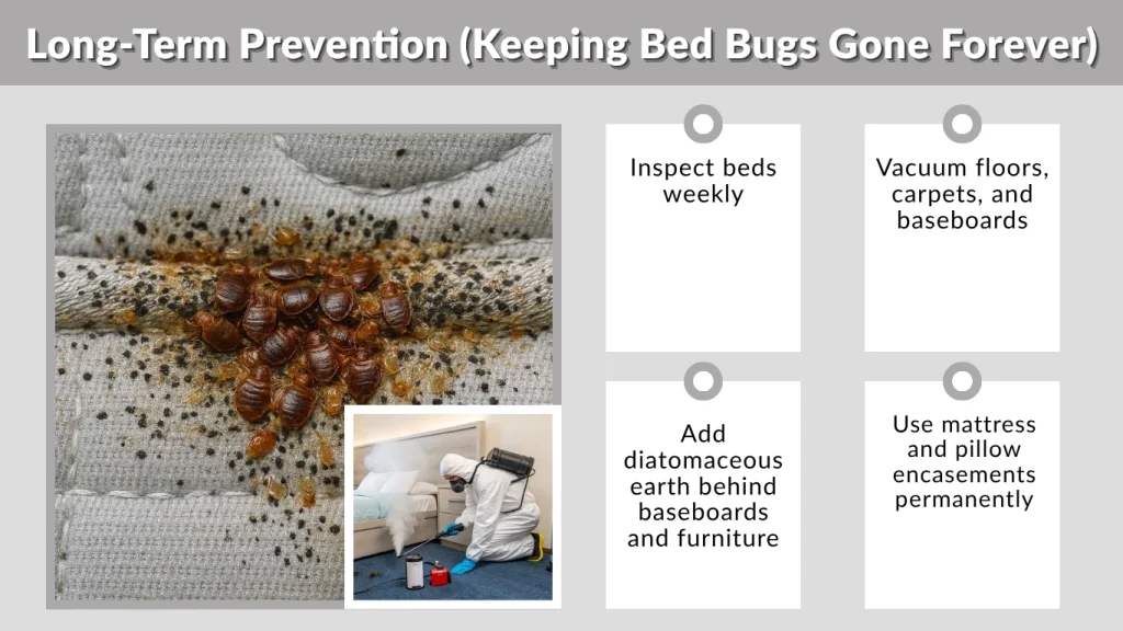 Long-Term Prevention (Keeping Bed Bugs Gone Forever)