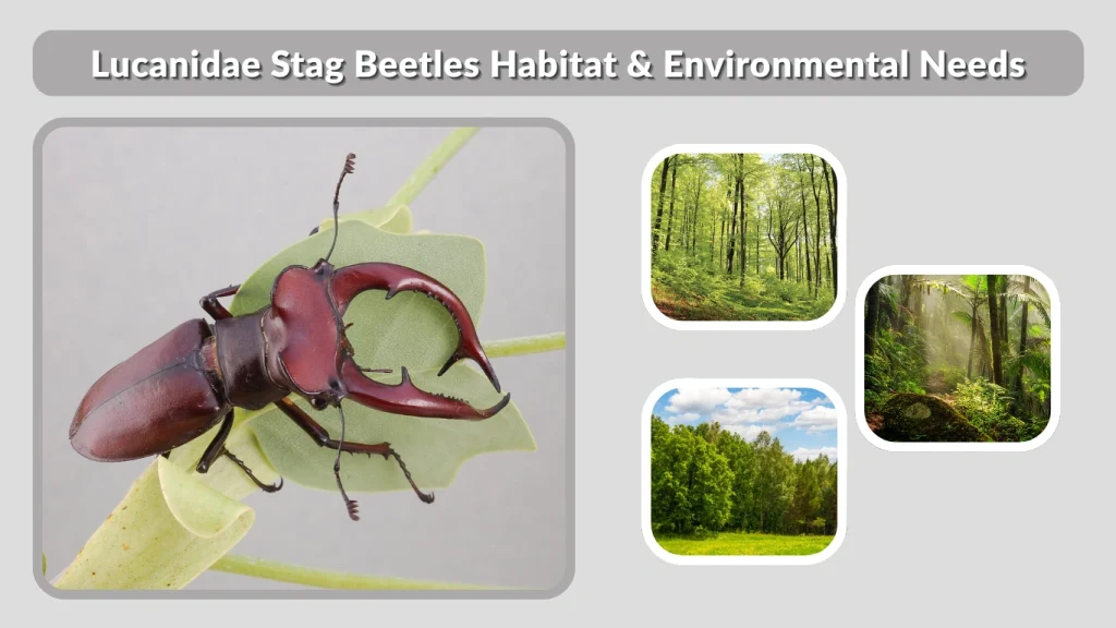 Lucanidae Stag Beetles Habitat & Environmental Needs