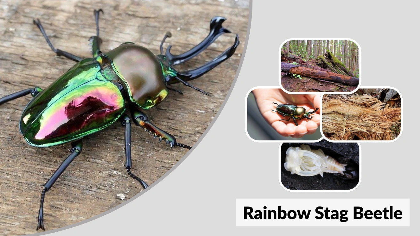 Rainbow Stag Beetle Care, Habitat & Complete Guide