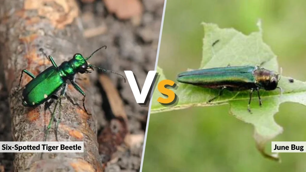 Six-Spotted Tiger Beetle vs. Emerald Ash Borer