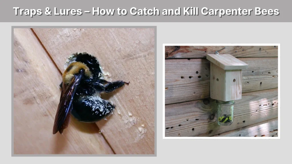Traps & Lures – How to Catch and Kill Carpenter Bees