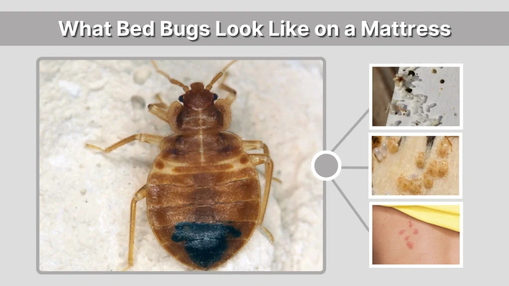 What Bed Bugs Look Like on a Mattress
