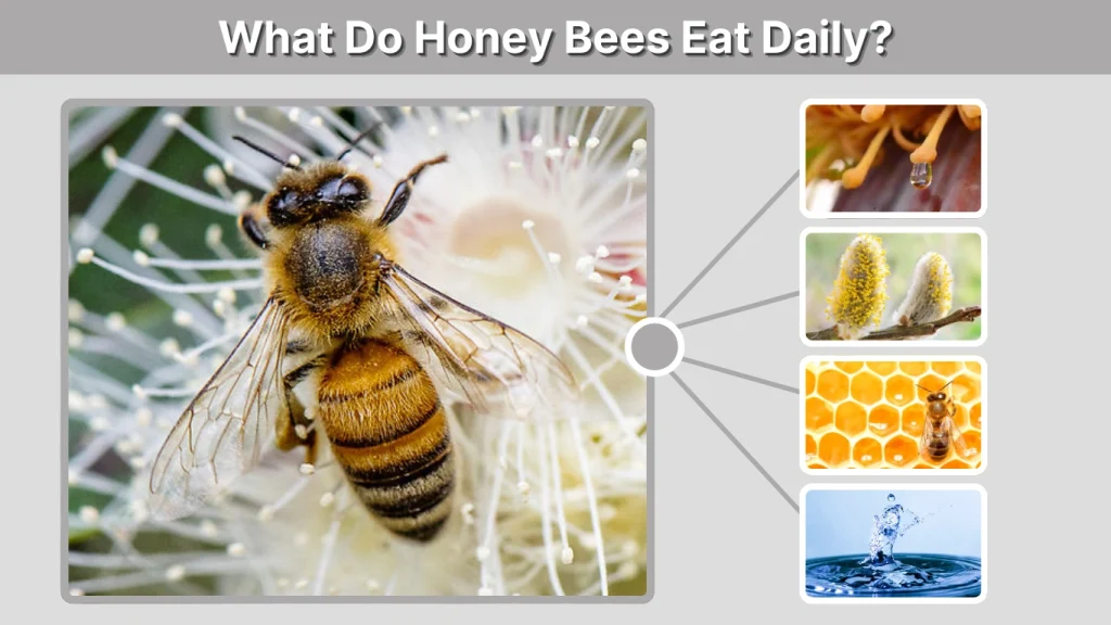 What Do Honey Bees Eat Daily