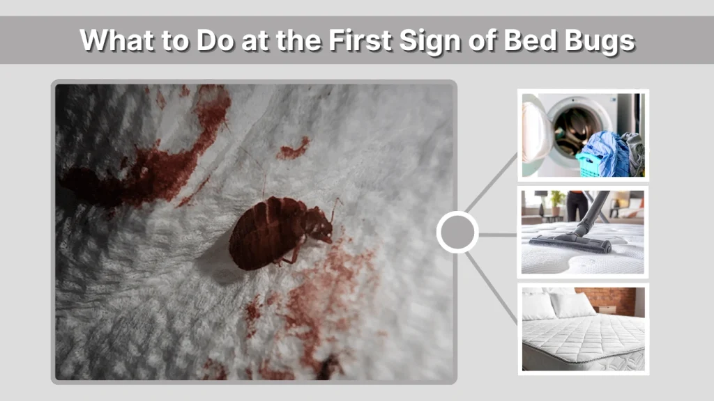 What to Do at the First Sign of Bed Bugs