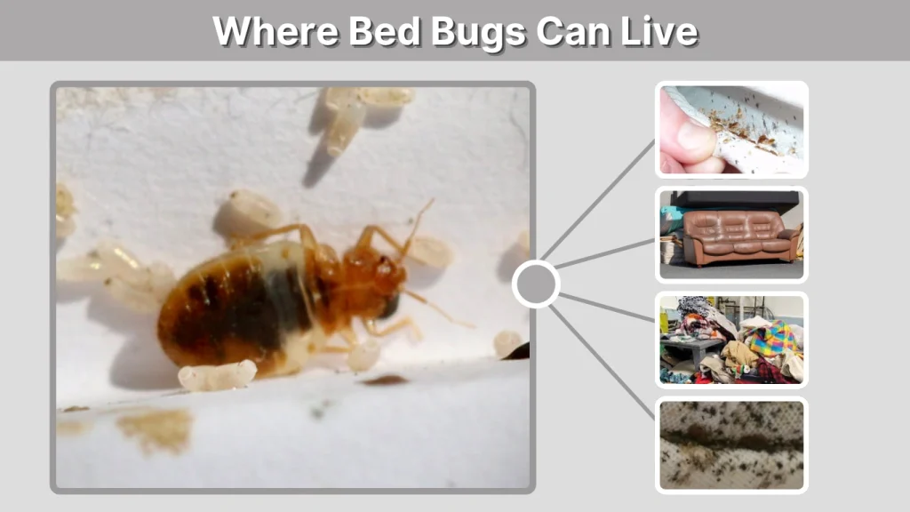 Where Bed Bugs Can Live