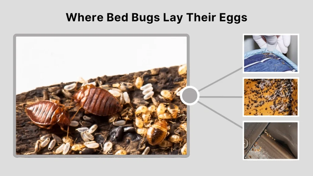 Where Bed Bugs Lay Their Eggs