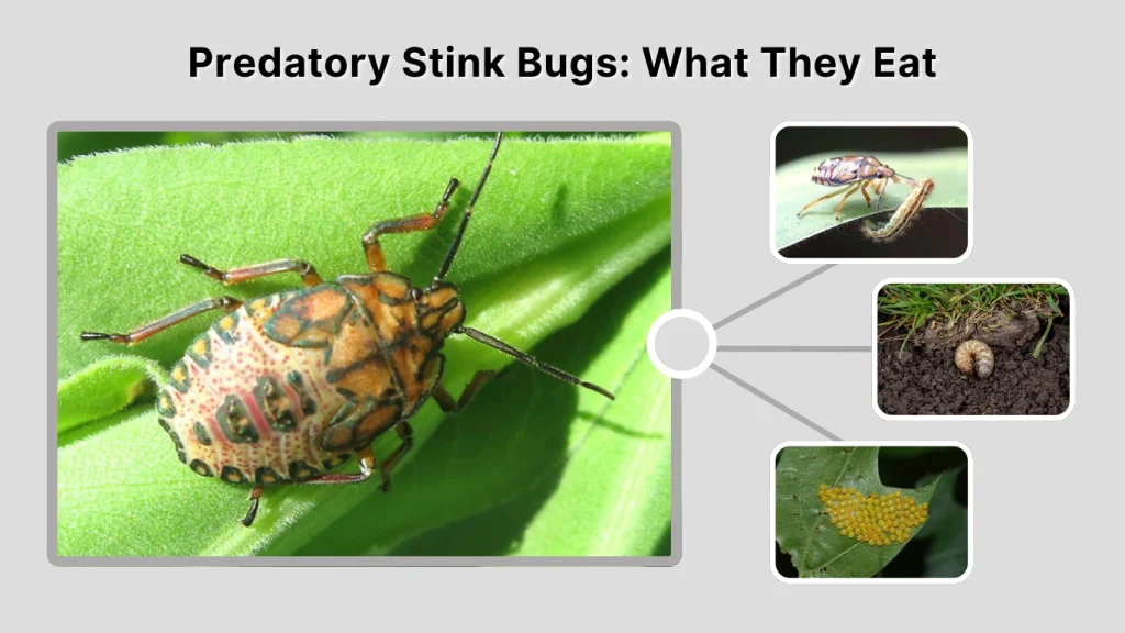 Predatory Stink Bugs What They Eat