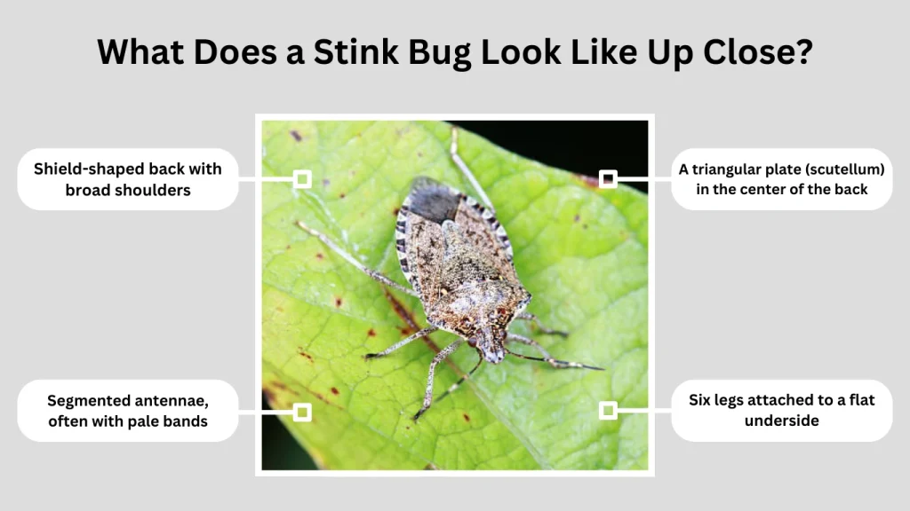What Does a Stink Bug Look Like Up Close