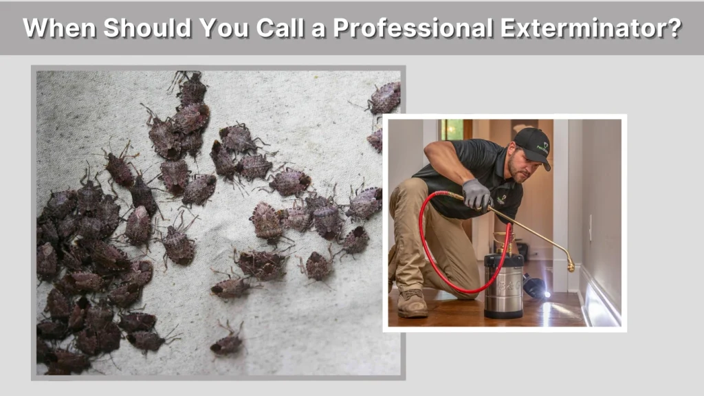 When Should You Call a Professional Exterminator
