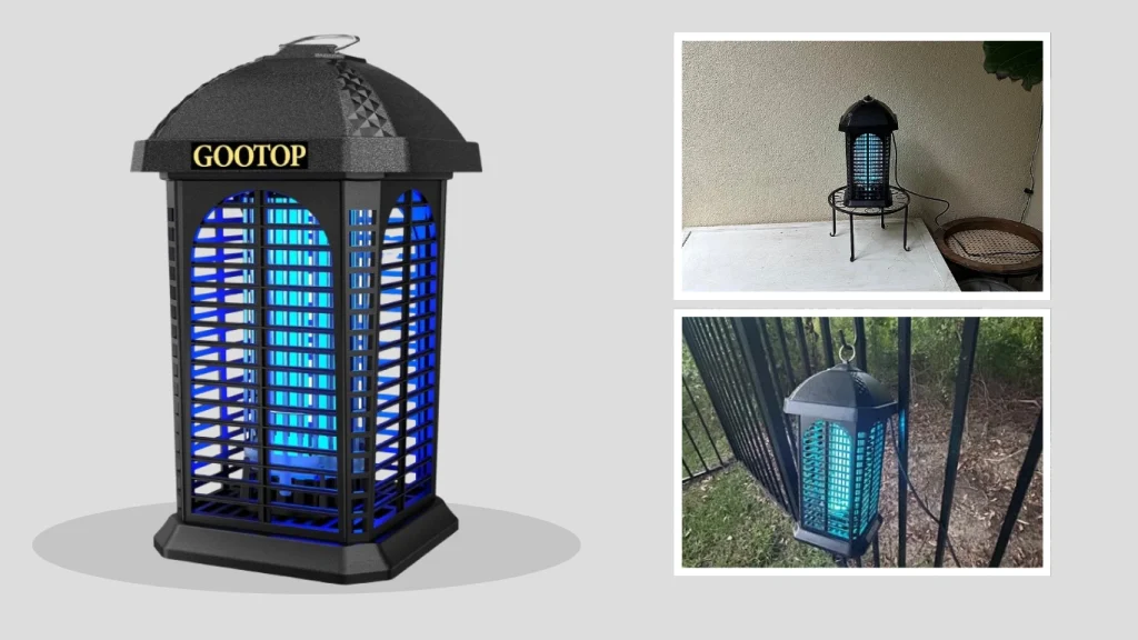 GOOTOP Outdoor Electric Mosquito Zapper — B0C1CLHXC7