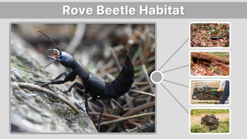 Rove Beetle Habitat