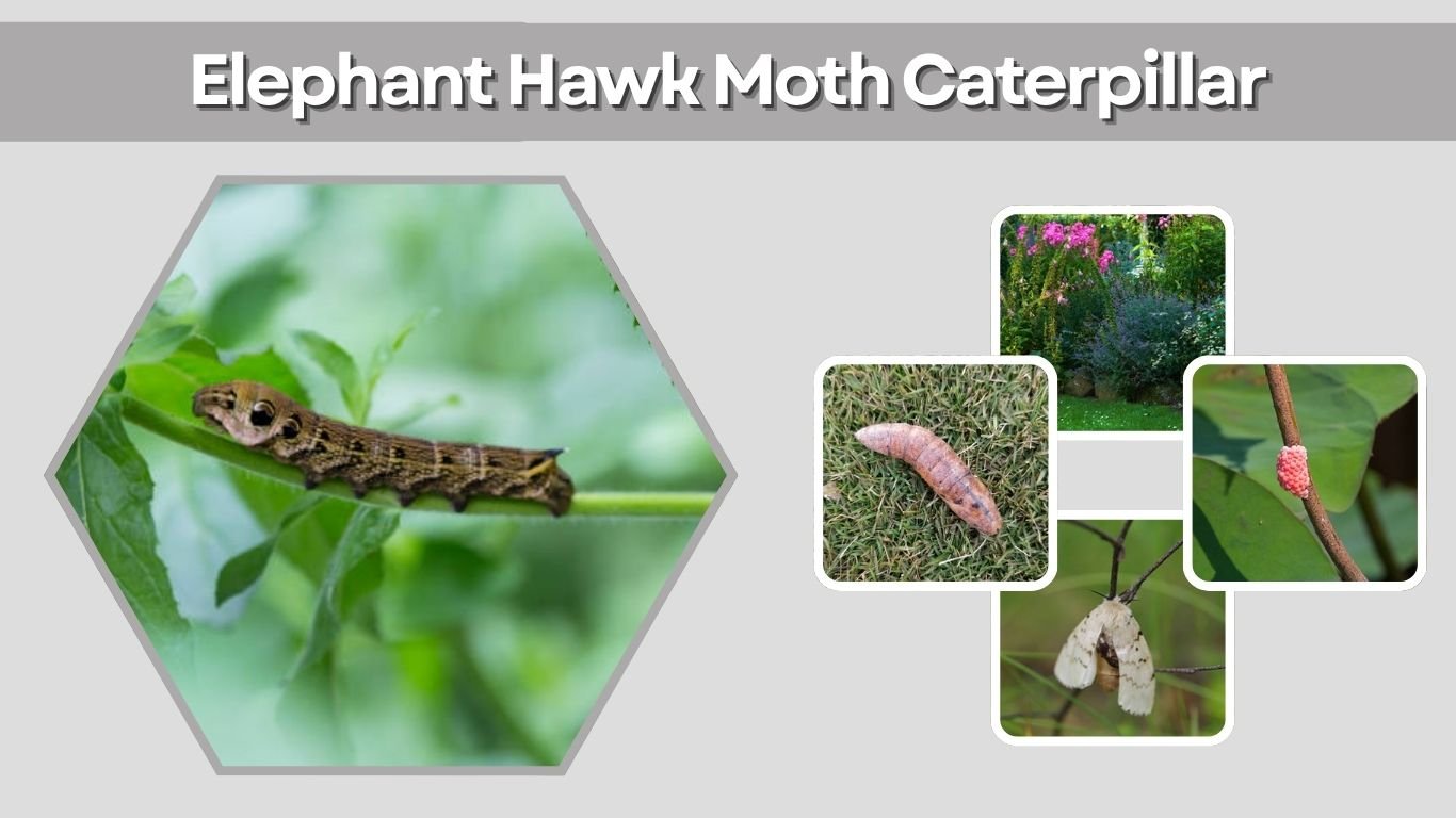 Elephant Hawk Moth Caterpillar: Facts, Size & Diet