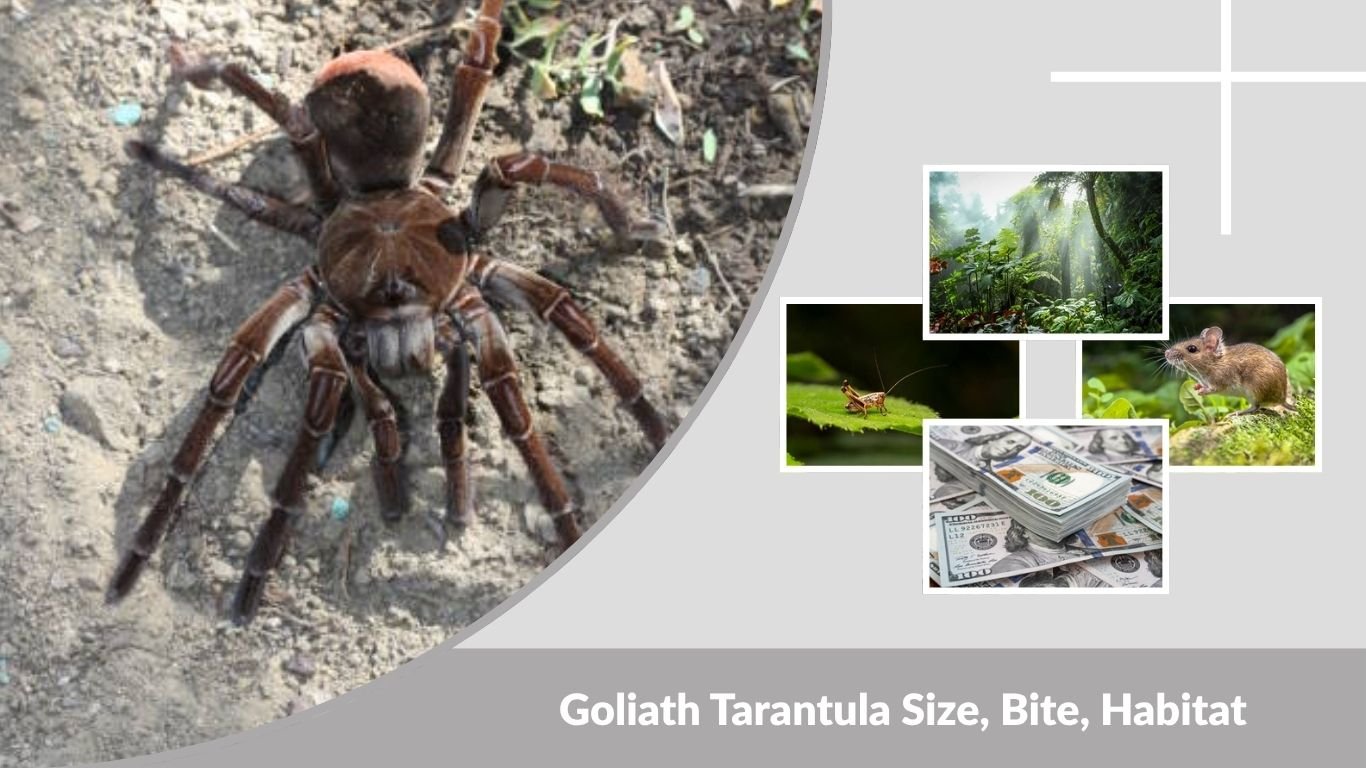 Goliath Tarantula Size, Bite, Habitat & Care Guide