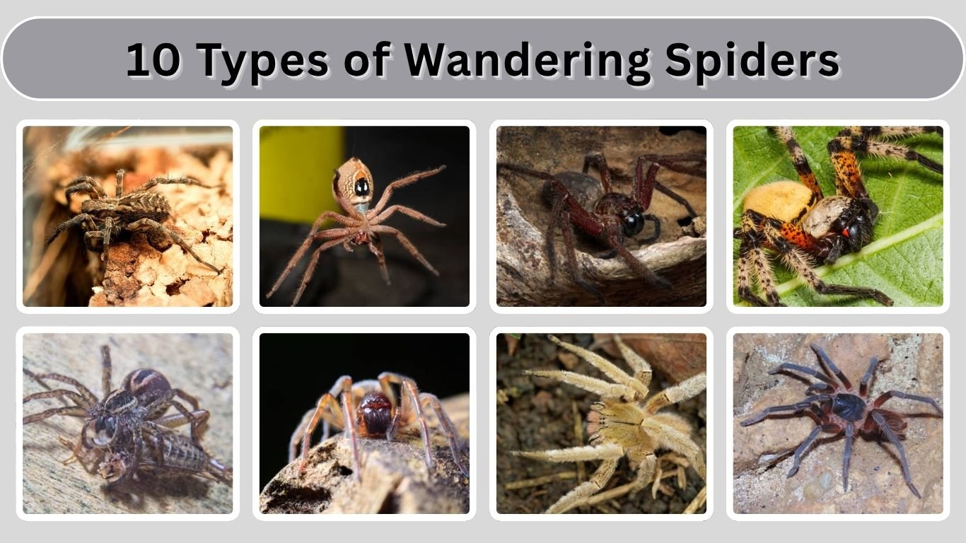 10 Types of Wandering Spiders (Phoneutria): Id with Picture