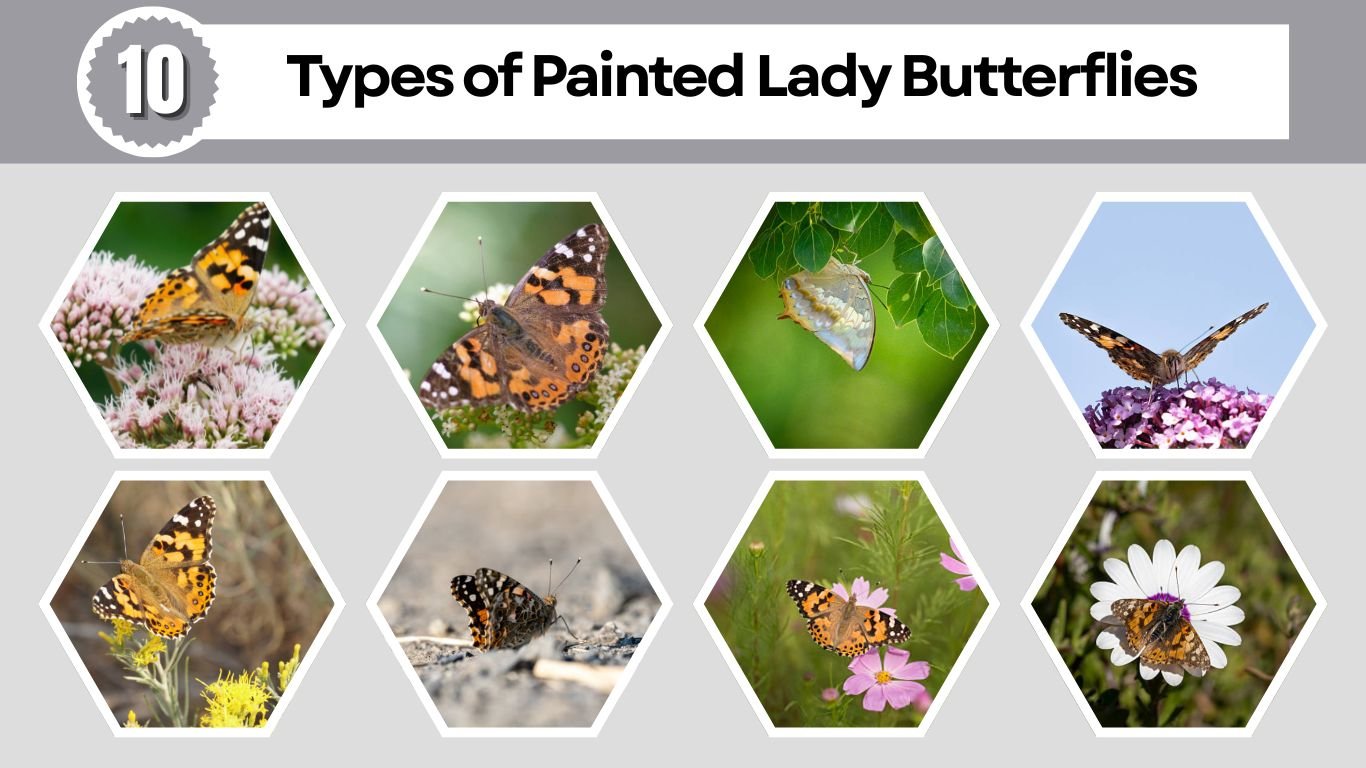 10 Types of Painted Lady Butterflies: Size, Color, Habitat & More Identification