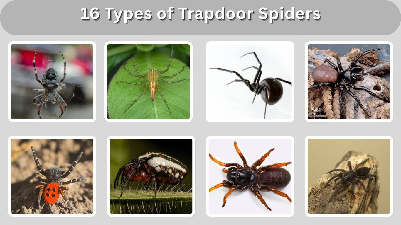 16 Types of Trapdoor Spiders: Venom, Habitat, DIet and Behavior