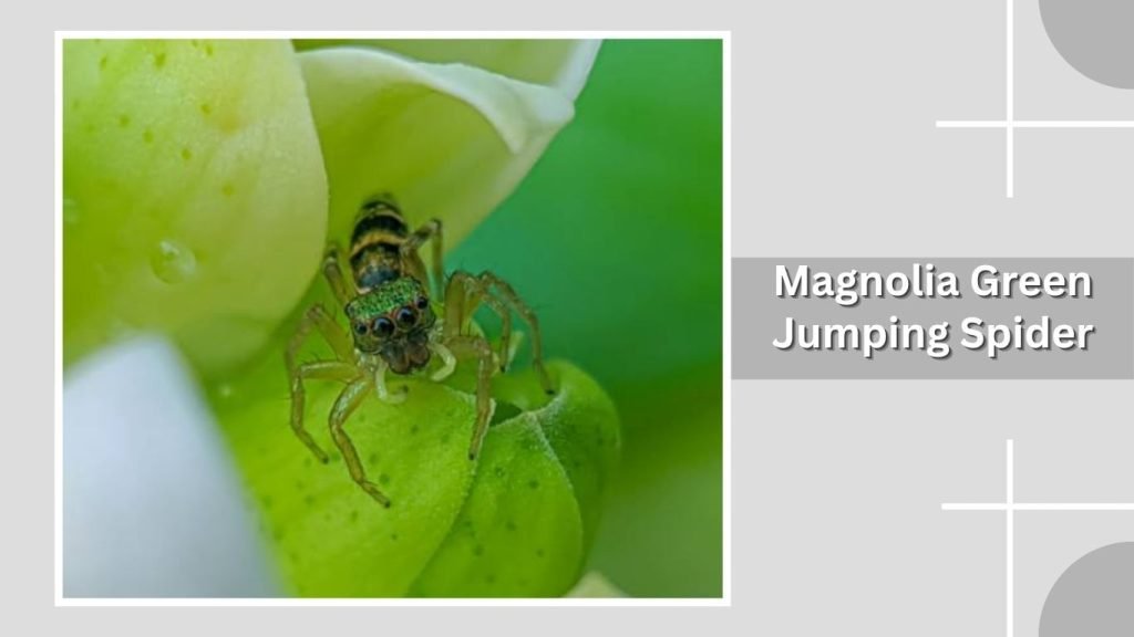 Magnolia Green Jumping Spider