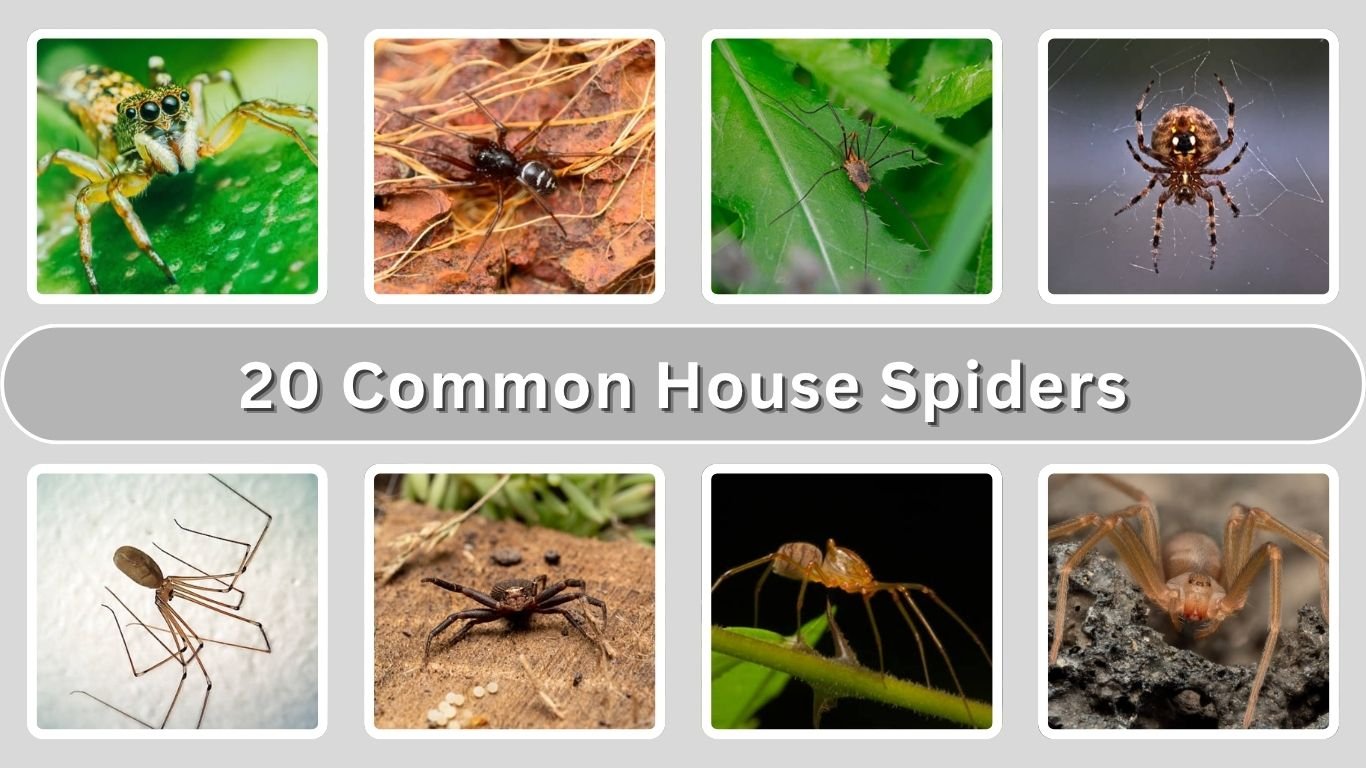 20 Common House Spiders: Identification with Picture