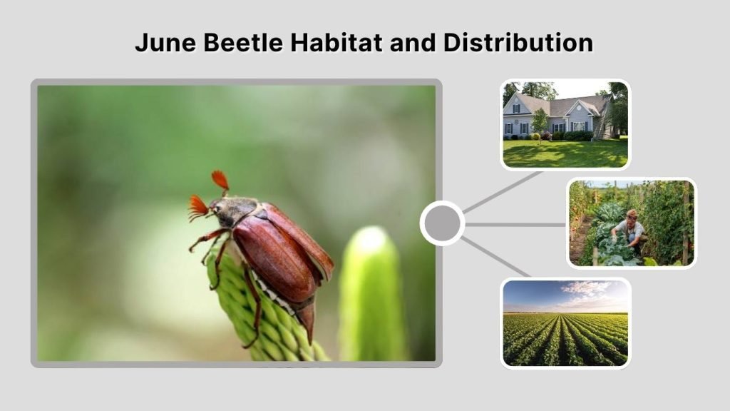 June Beetle Habitat and Distribution