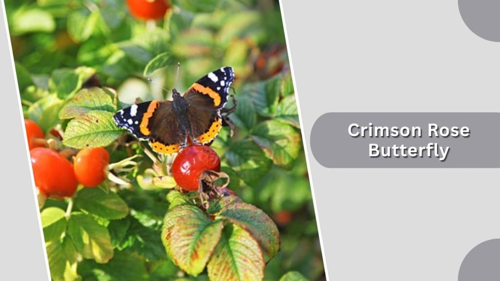 Crimson Rose Butterfly