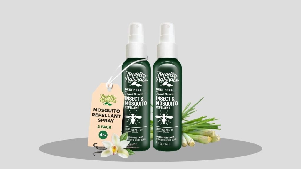 Medella Naturals Mosquito Repellent Spray (DEET-Free)