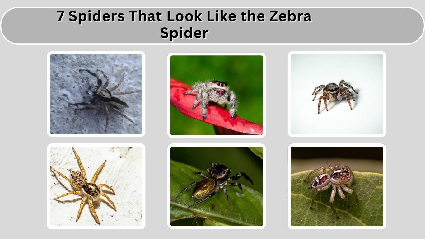 7 Spiders That Look Like the Zebra Spider (ID with Picture)