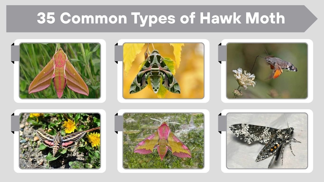 35 Common Types of Hawk Moth Found in Worldwide(ID with Pic)