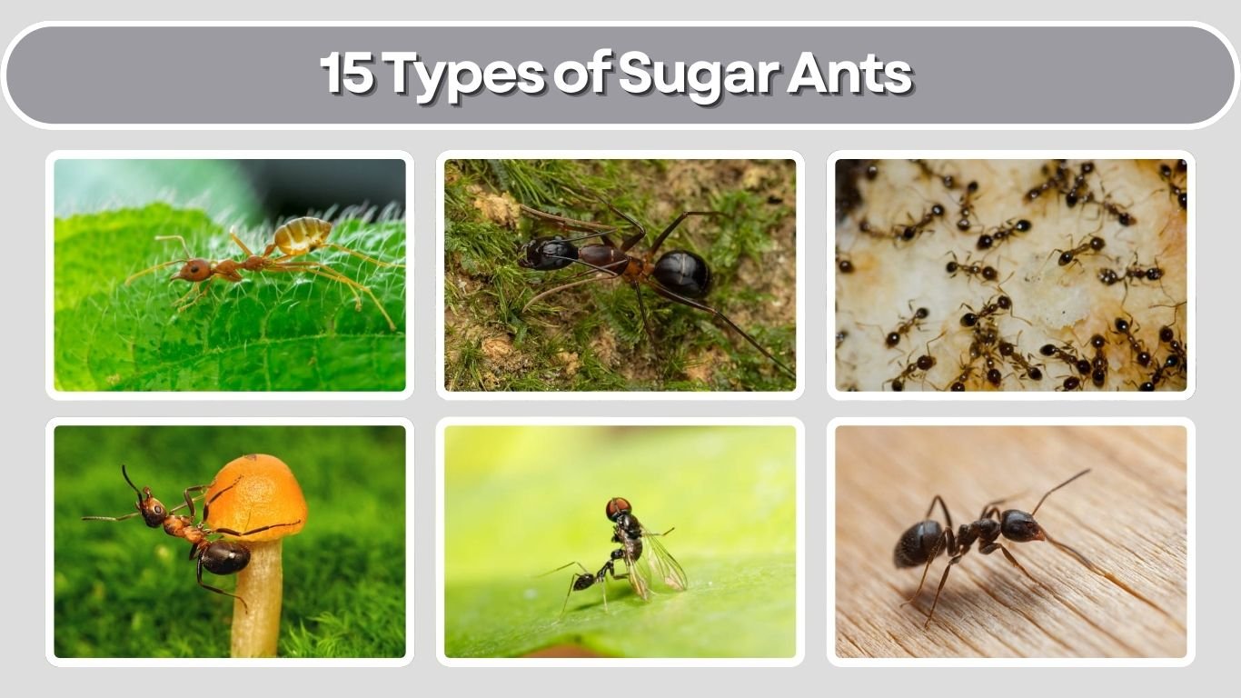 15 Types of Sugar Ants: Different Species Identification