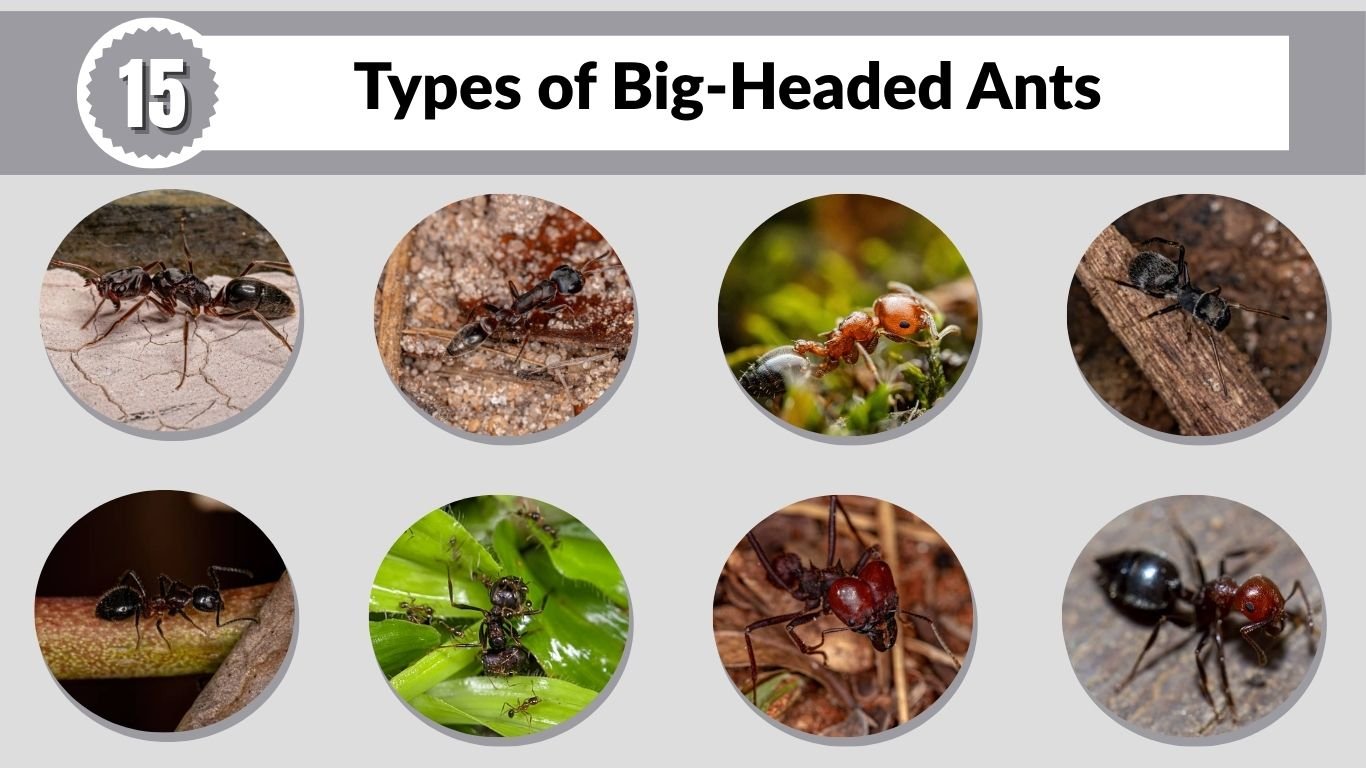 15 Types of Big-Headed Ants: Species Identification and Facts