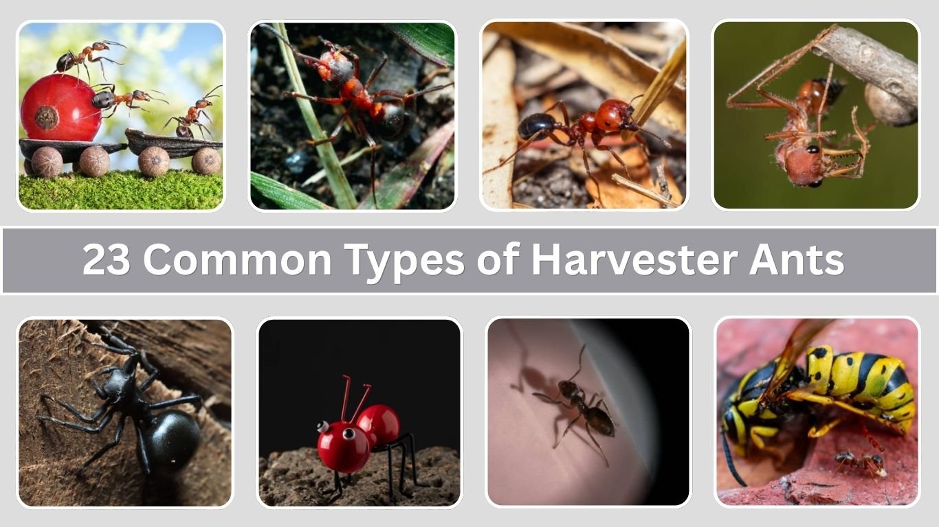 23 Common Types of Harvester Ants: Identification with Picture