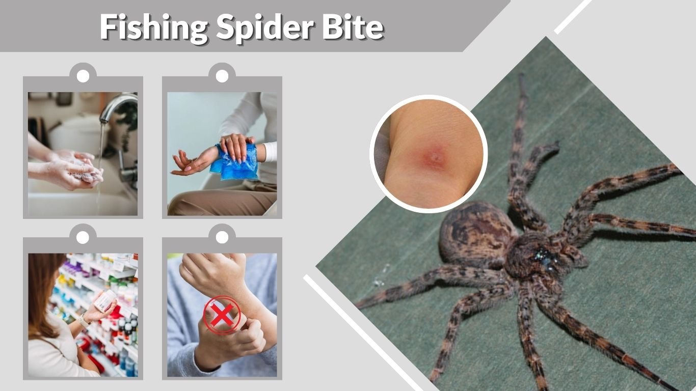 Fishing Spider Bite: Symptoms, Pictures and Safety Tips