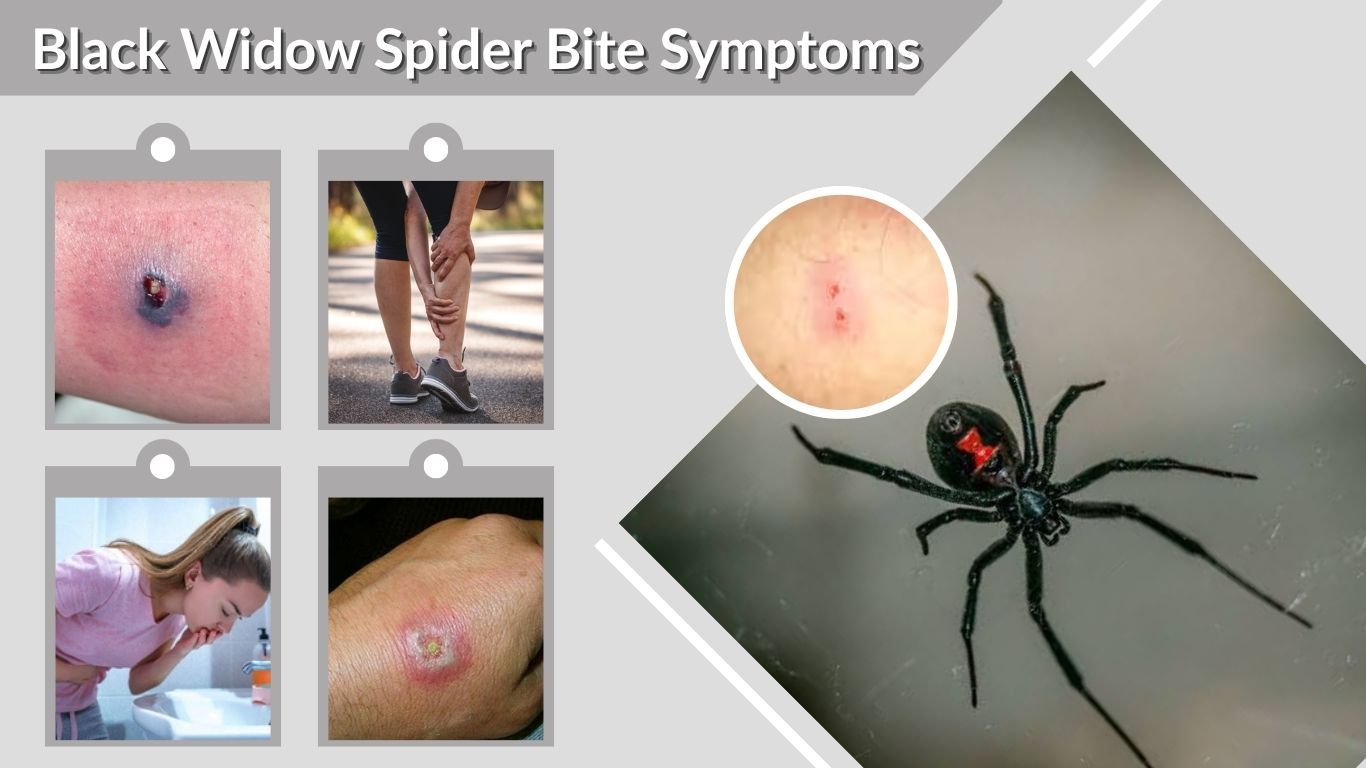Black Widow Spider Bite Symptoms: 12 Common Signs