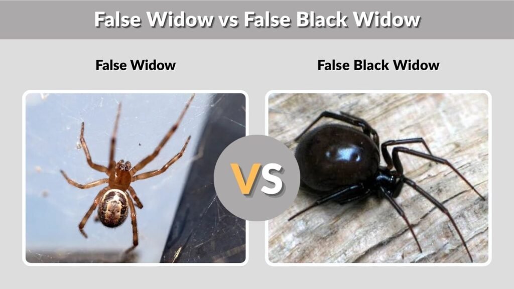 False Widow vs False Black Widow