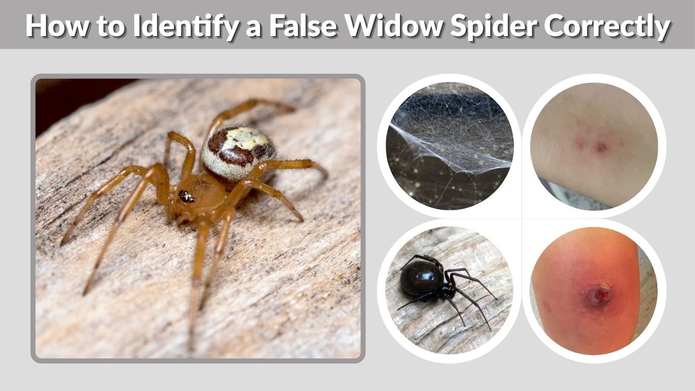 How to Identify a False Widow Spider Correctly