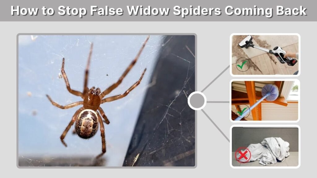 How to Stop False Widow Spiders Coming Back