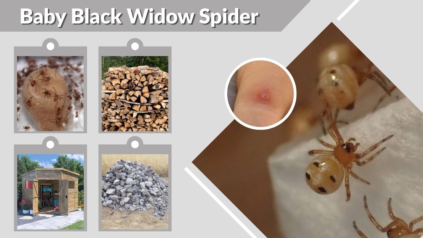Baby Black Widow Spider: Size, Bite & Facts