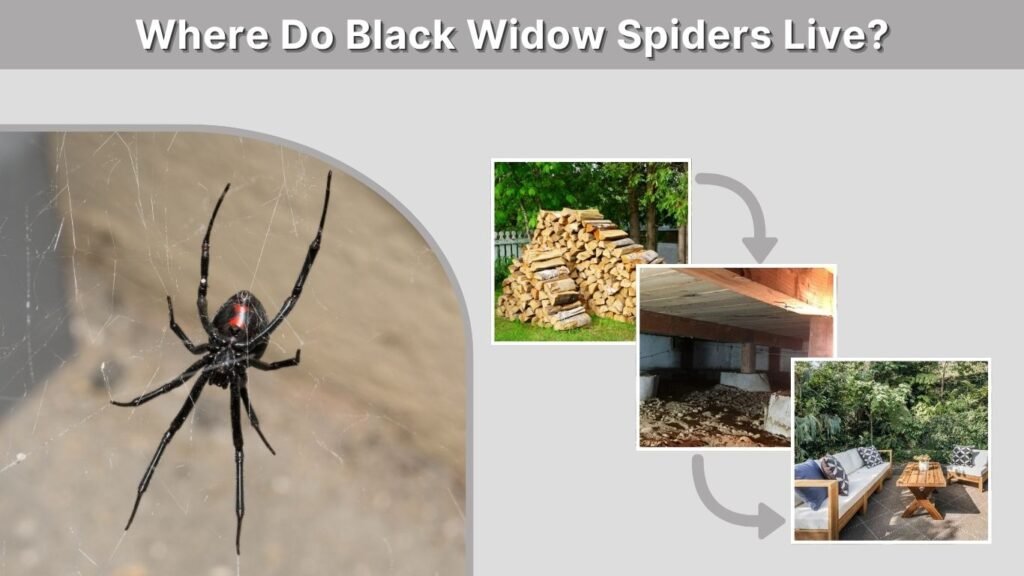 Where Do Black Widow Spiders Live?